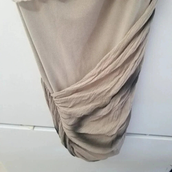 Alice +  Olivia Silk Draped Goddess Mini Dress Wrap XS - Picture 11 of 13